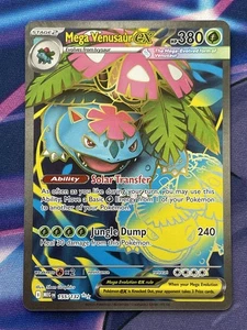 Pokémon TCG Mega Venusaur ex 155/132 Mega Evolutions Secret Rare NM - Picture 1 of 6