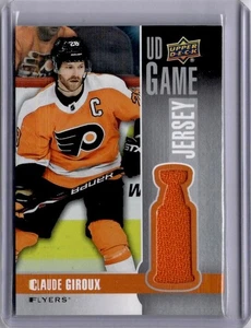 Claude Giroux UD Game Jersey 2019-20 Upper Deck Series 1 #GJ-CG - Picture 1 of 2