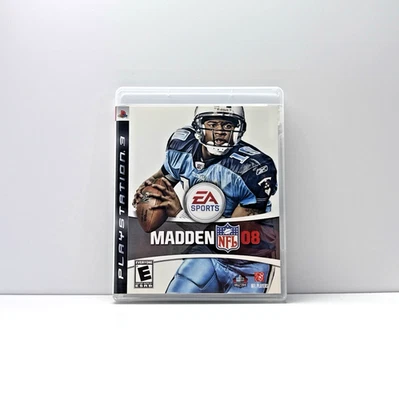 Madden NFL 08 索尼 PlayStation 3 PS3 完好光盘盒 完整 翻新和测试 — 第 1/4 张图片
