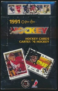 1990/91 OPC O-PEE-CHEE PREMIER HOCKEY BOX BBCE WRAPPED - Picture 1 of 2