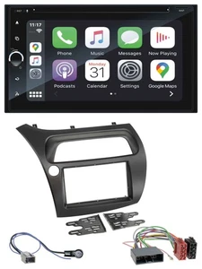 Blaupunkt 2DIN Bluetooth DAB USB DVD MP3 Autoradio für Honda Civic (2006-2012) - Bild 1 von 10