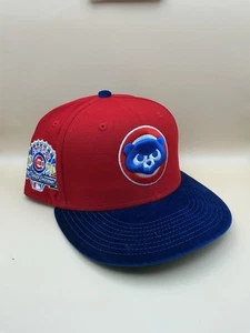 Chicago Cubs MLB NE Retro All Star Game 1990 Patch eng anliegende Mütze ~ creme/rot - Bild 1 von 3