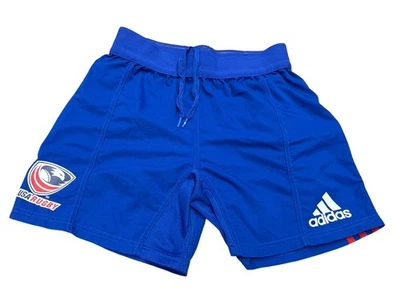 Adidas USA Rugby Mujer’s Rojo Azul 2018 Corto Talla 7 Foto 1 de 4