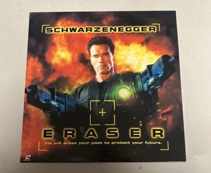 Arnold Schwarzenegger ERASER James Caan JAPAN LASERDISC LD NTSC Warner (1996) - Picture 1 of 5