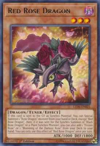 Yugioh LED4-EN025 Red Rose Dragon 1st ED MINT HARD TO FIND + BONUS!! - Picture 1 of 1