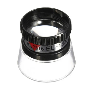 Portable Magnifying Glass Jewelry Optical Magnifier Handheld Cylindrical Shape - Picture 1 of 12