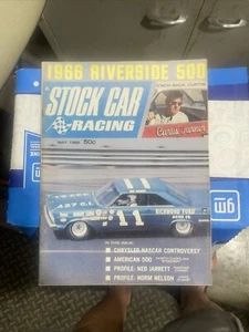 Stock Car Racing #1 5/1966-1st issue-Ned Jarrett #11 Ford cover-Curtis Turner... - Picture 1 of 7