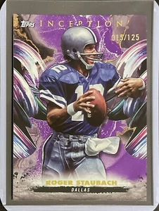 Roger Staubach Topps Inception 2024 - Numbered /125 #33 - Bild 1 von 1