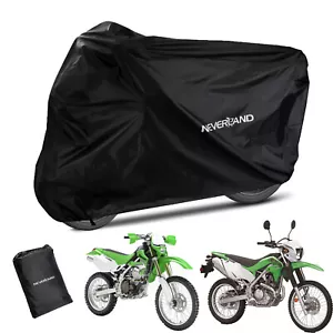 Motorcycle Cover Outdoor Waterproof Dust Rain UV For Kawasaki KLX 230 250 300 - Picture 1 of 11