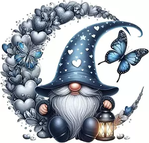 5D Gnome Diamond Painting Kits for Adults Beginners,Diy round Drill Diamond Art - Picture 1 of 12
