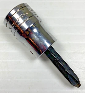 Herramientas Snap-On FP22A Phillips # 2 Controlador de broca de enchufe largo 3/8" Unidad EE. UU. Herramienta - Imagen 1 de 12