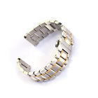 New Metal Watch Bracelet Wristband Stainless Steel Strap Butterfly Buckle