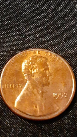 1992 Small AM Penny No Mint Mark Cover