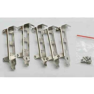 5PC Low Profile Bracket for Intel E10G42BTDA X520-DA2 E10G42BFSR X520-SR2 - Picture 1 of 3