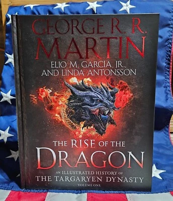 1st Edition 1st Print Rise of the Dragon Hardcover Illustrated George RR Martin - Image 1 of 4