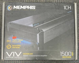 Memphis Audio VIV1500.1V2 SixFive Series 1500w RMS Mono Car Amplifier Amp $879 - Picture 1 of 11