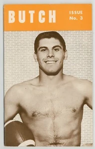 Butch #3 George Quaintance 1965 Vintage Gay Magazine 52pgs w/Centerfold DSI - Picture 1 of 4