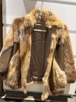 Red Fox Fur Coat Real Fur - Image 1 of 4