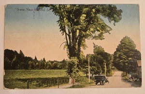Cartolina usata 1915 COSÌ COM'È scena vicino a Milford Iowa IA C12 - Foto 1 di 3