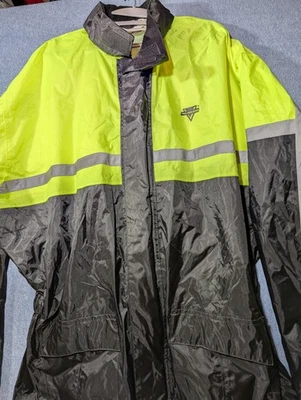 Chaqueta de lluvia Nelson-Rigg para hombre 2XL alta visibilidad impermeable motocicleta Stormrider SR-6000 Foto 1 de 4