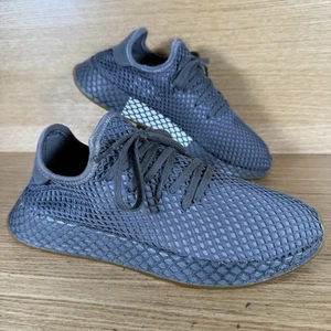 Adidas Zapatos Hombre Talla 9 Reino Unido 2018 Originales Deerupt Runner Gris CQ2627 (789002) - Imagen 1 de 19