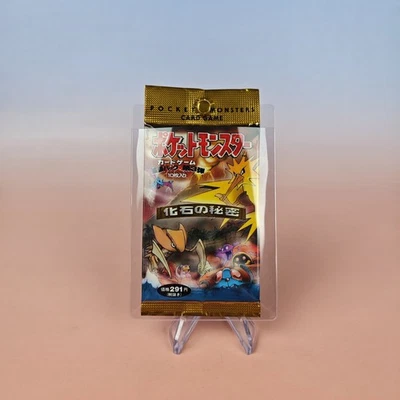 POKEMON MYSTERY OF THE FOSSILS BOOSTER 1996 JAPANESE OVP SEALED - Bild 1 von 2