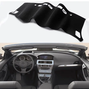 For BMW 6 Series 2004-2010 Black Dashboard Cover Dashmat Dash Anti-Sun Mat Pad - Picture 1 of 8