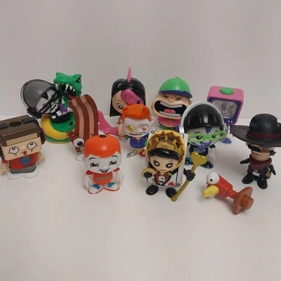 FGTeeV Mini Figure Lot of 11 Season 1,2,3 Derpy Bacon Duddy Neon & Others Foto 1 de 4
