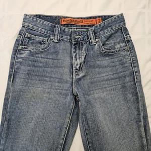 Rock & Roll Boy's Size 18R Jeans Cowboy Denim BB Gun Stonewash Blue - Picture 1 of 11