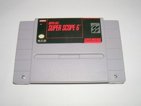 SUPER NES SUPER SCOPE  6 (Super Nintendo SNES) Original Game