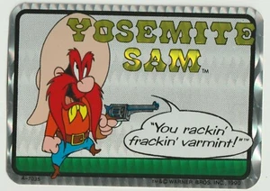 1990 Yosemite Sam vintage vending machine sticker - Picture 1 of 1