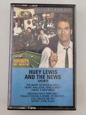 Huey Lewis and the News Sports (Cassette, 1983) Chrysalis Foto 1 de 3
