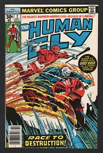 THE HUMAN FLY #2, 1977, Marvel Comics, ottime condizioni, Ghost Rider! - Foto 1 di 1
