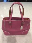 Authentic Coach Hamptons Carryall Purse, Rich Creamy-pink Leather, $278!