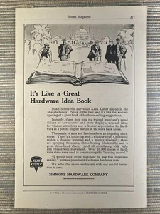 Simmons Hardware Company Keen Kutter Cutlery Tools 1915 Vintage Print Ad - Picture 1 of 1