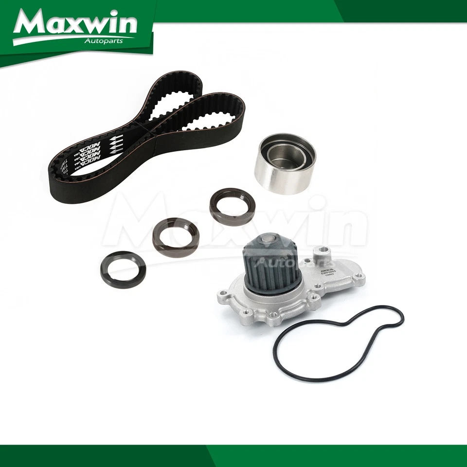 Комплект ремня ГРМ водяной насос подходит для 1996-1998 Dodge Neon Stratus Plymouth Breeze 2,0 л - Изображение 1 из 4