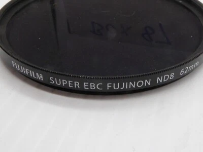 Fujifilm Super EBC Fujinon nd8 ndx8 62mm unmarked  neutral density  nd8x - Image 1 of 4