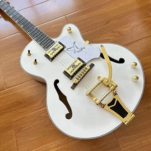 Ricambi chitarra elettrica Custom Jazz Style Platinum Parts cromati - Foto 1 di 15
