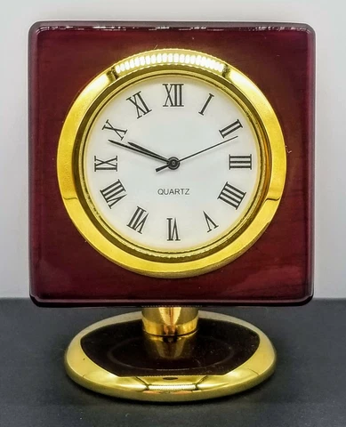 ✅Louisiana State Univeristy Mini Desk Clock - Makes A Great Gift! Cover