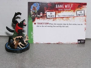 Juego Base Horrorclix HRC-097 Bane Wolf - Imagen 1 de 1