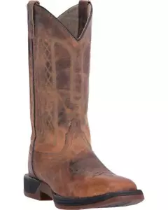 NEU LAREDO HERREN BENNETT QUADRATISCHE ZEHEN HELLBRAUNE STIEFEL 7454 - Bild 1 von 8