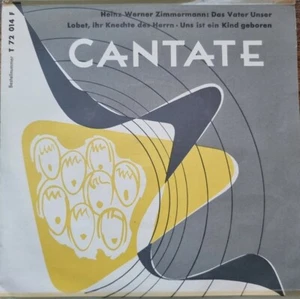Vinyl-Single Heinz-Werner Zimmermann - Das Vater unser/Uns ist ein Kind geboren - Picture 1 of 4