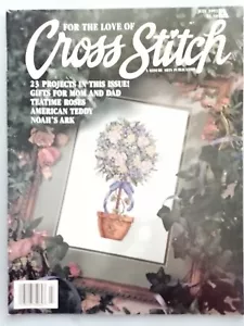 FOR THE LOVE OF CROSS STITCH Magazine, July 1993, 23 projects - LEISURE ARTS - Picture 1 of 15