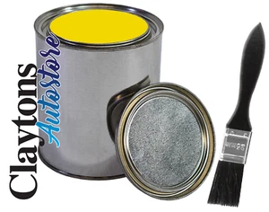 PINZA DE FRENO AMARILLA PINTURA METAL MOTOR ALTA TEMPERATURA 125ml + CEPILLO SATINADO - Imagen 1 de 4