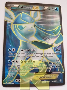 Glaceon EX ® Destini Incrociati 116/124 ® Full Art ® Pokemon ® Inglese EX+ - Picture 1 of 5