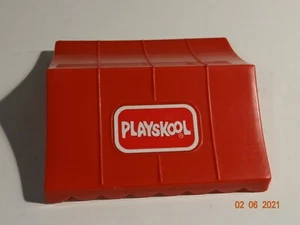 Lincoln Logs Ersatzteil Playskool rotes Dach mit gewellter Kante M6549 - Bild 1 von 4