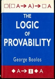 Logic of Provability George Boolos 1st Edition HC - Picture 1 of 1
