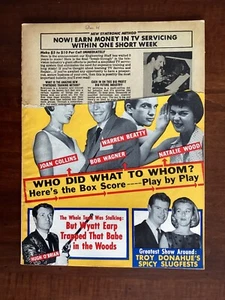 CONFIDENTIAL - December 1959 - TROY DONAHUE, HUGH O'BRIAN, NATALIE WOOD & MORE! - Picture 1 of 2