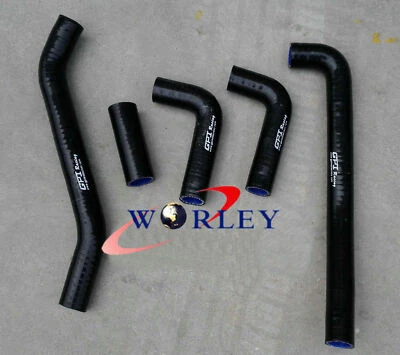 Manguera de radiador de silicona para HONDA RC51 RVT1000 RVT1000R NEGRO Foto 1 de 3