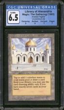 Magic MTG Arabian Nights Library of Alexandria CGC 6.5 PSA BGS Ready